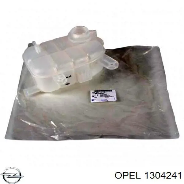 Бачок системи охолодження 1304241 Opel