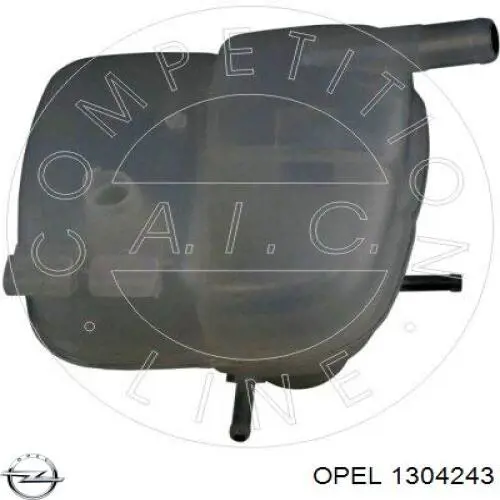 1304243 Opel бачок системи охолодження, розширювальний