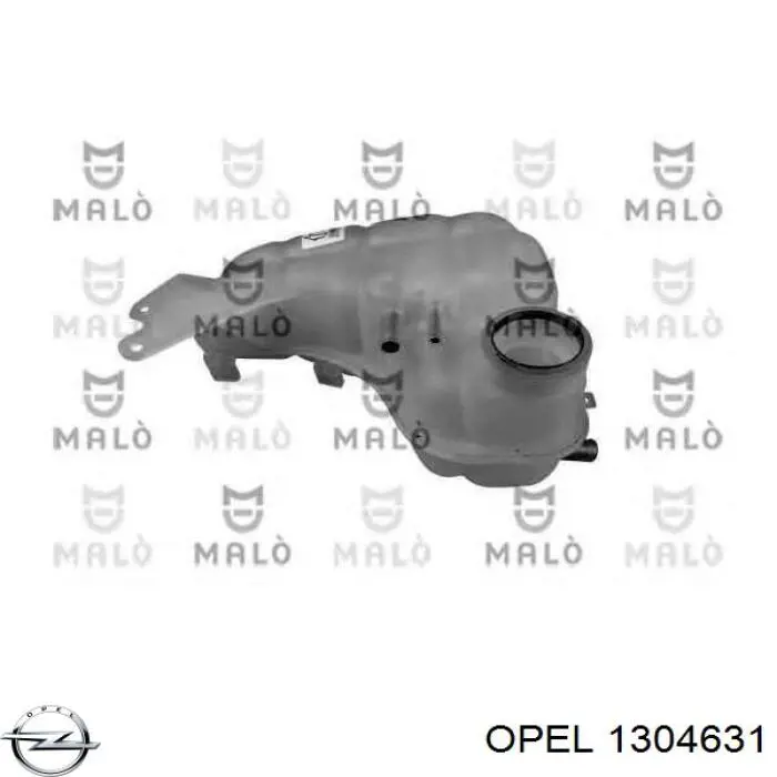 Бачок системи охолодження 1304631 Opel