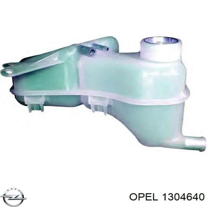 1304640 Opel Розширювальний бачок охолодження