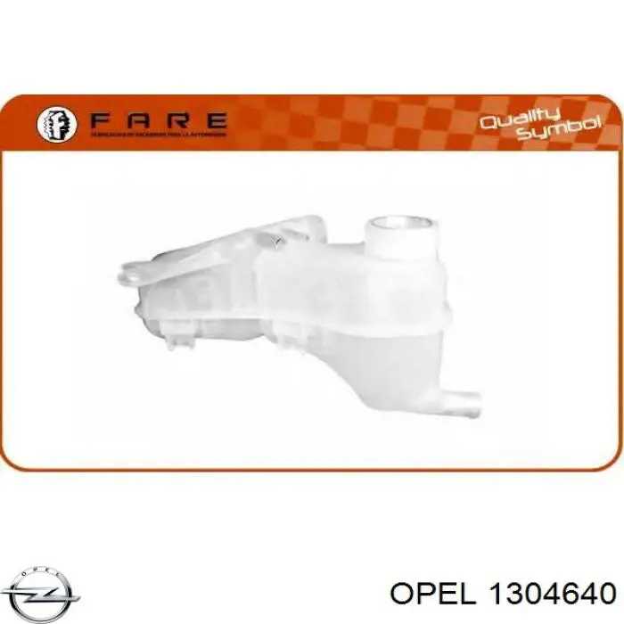 1304640 Opel бачок системи охолодження, розширювальний