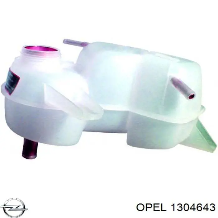 1304643 Opel бачок системи охолодження, розширювальний