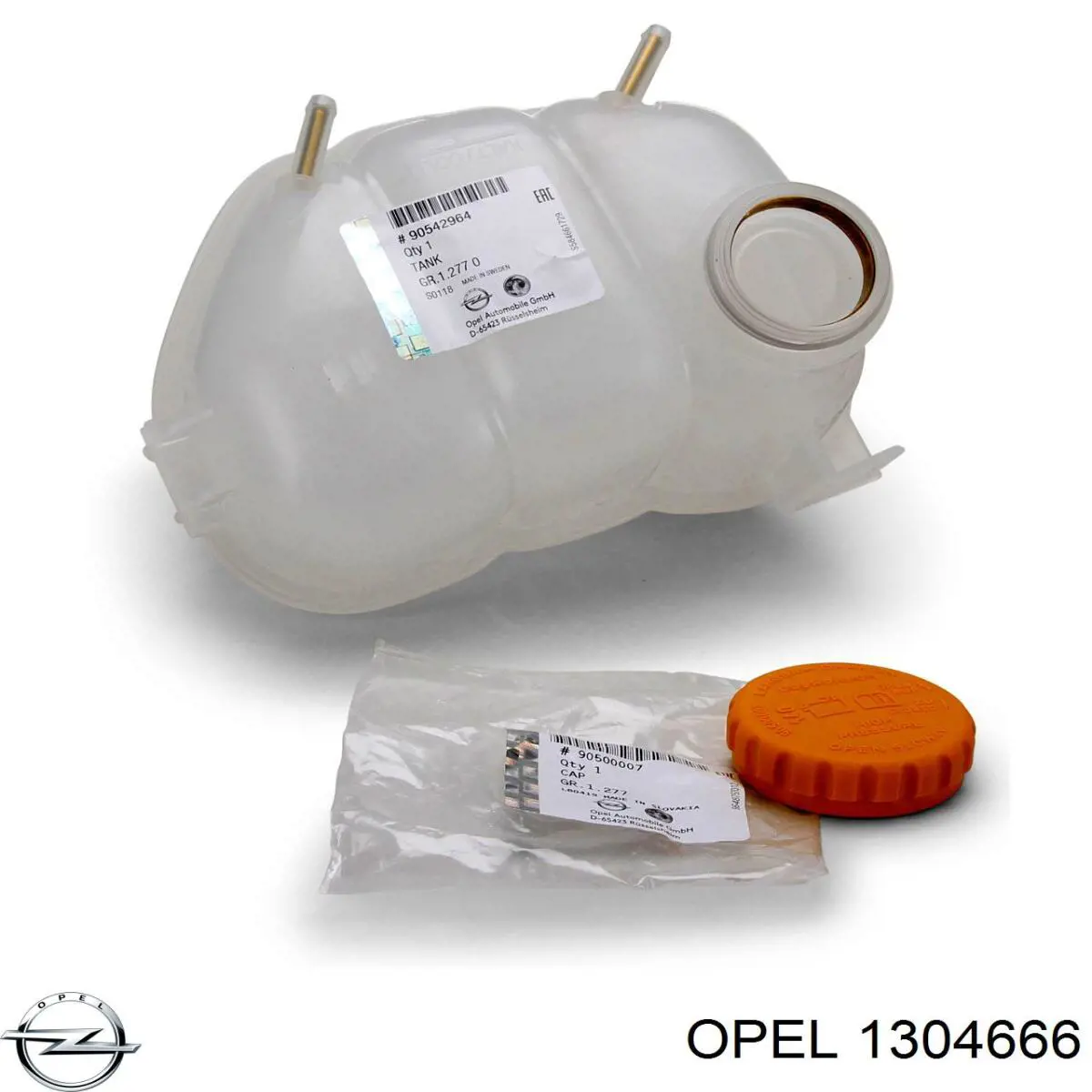 Кришка / пробка розширювального бачка Opel 1304666 ціна, від 2.78 USD