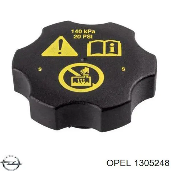 1305248 Opel кришка/пробка розширювального бачка