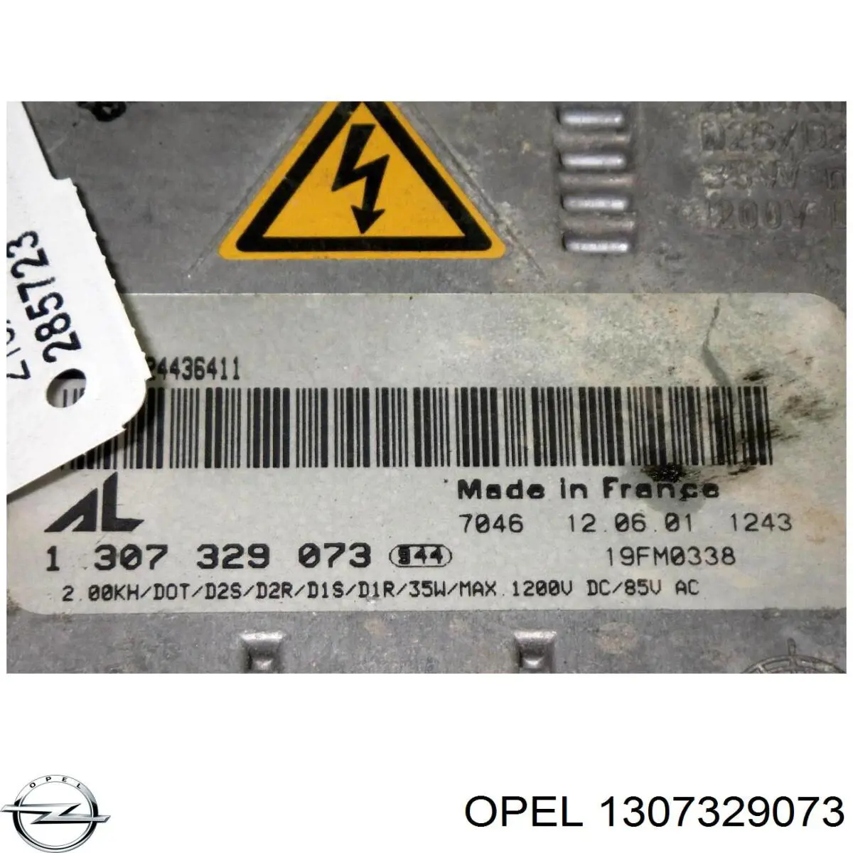 Opel 1307329073 ціна, від 33.75 USD