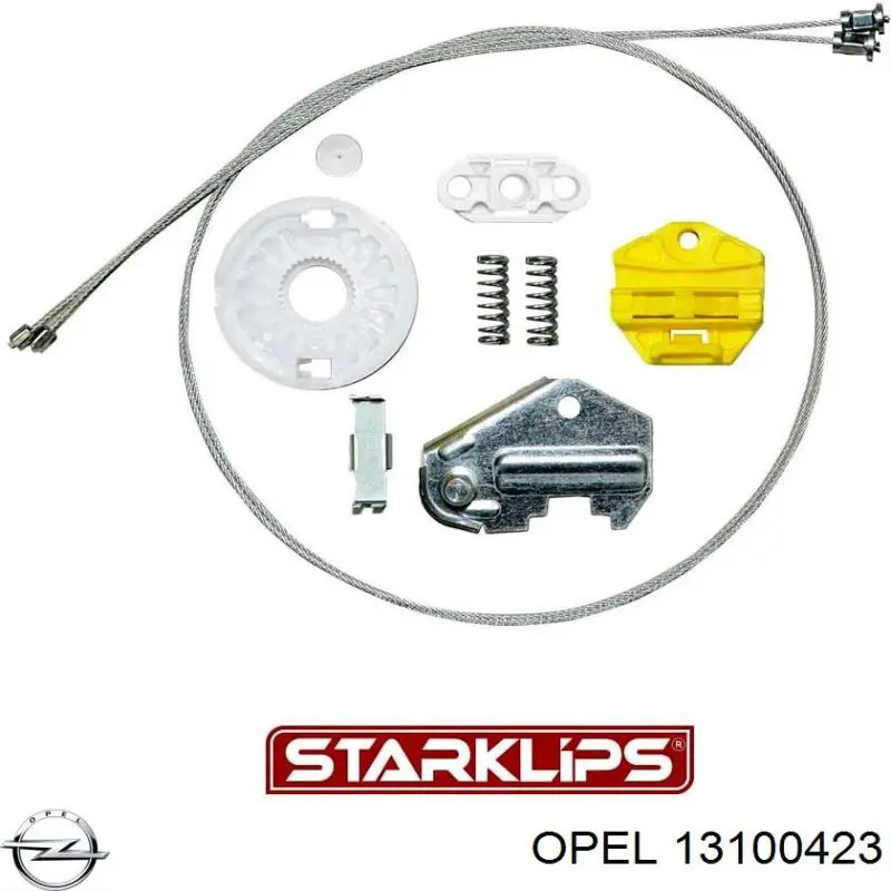5509PSG3 Polcar Механізм склопідйомника двері задньої, лівої