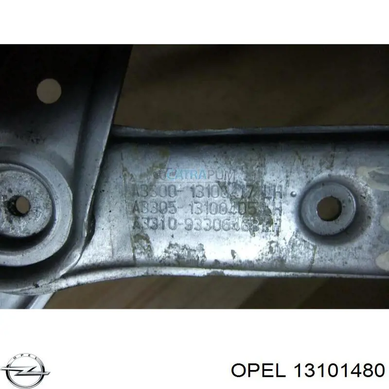 Привід ліфта передній Opel 6207117
