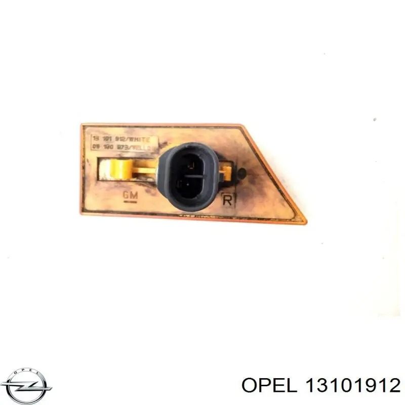 13101912 Opel Покажчики повороту (передні)