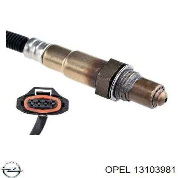 13103981 Opel лямбда-зонд, датчик кисню після каталізатора