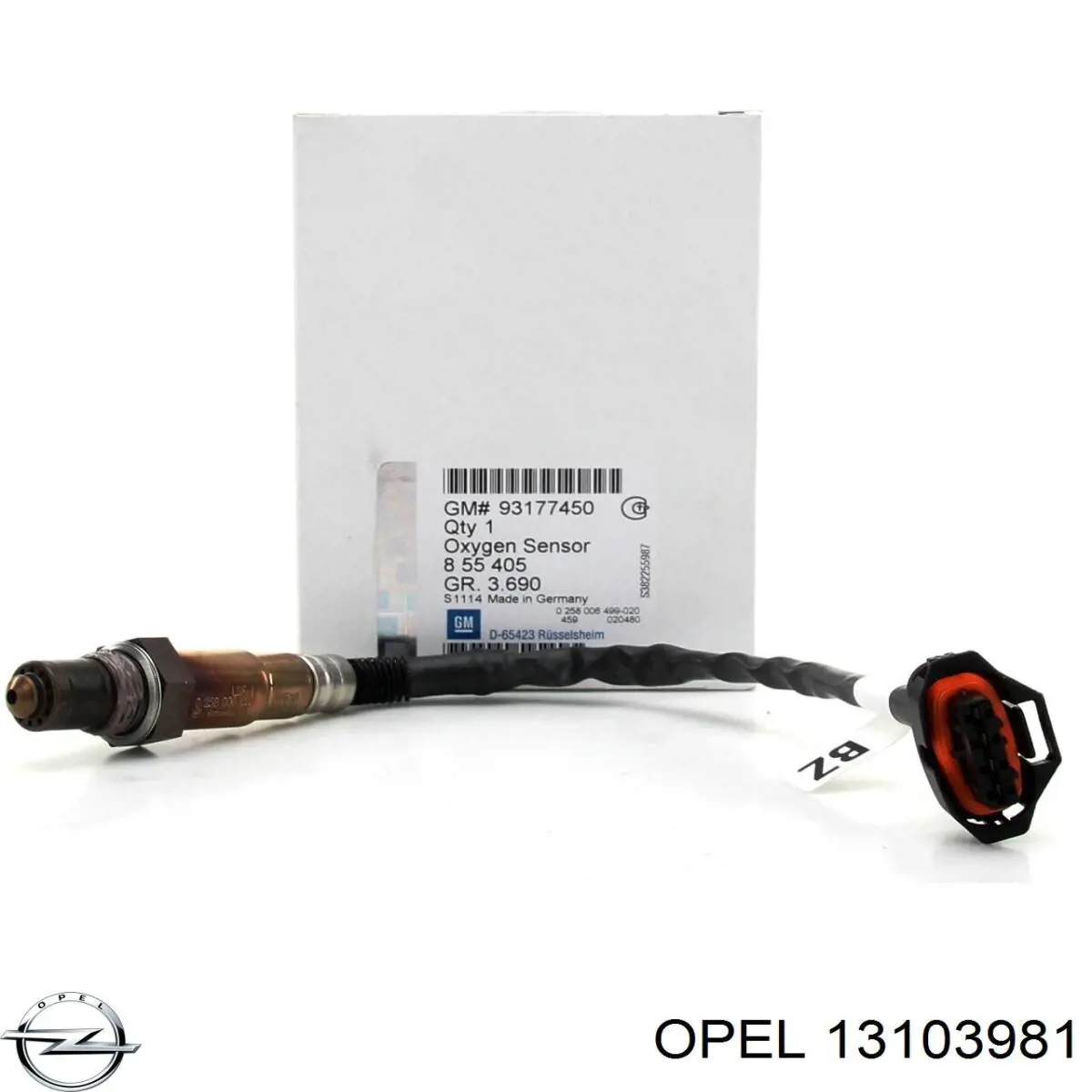 Лямбда зонд після каталізатора Opel 13103981