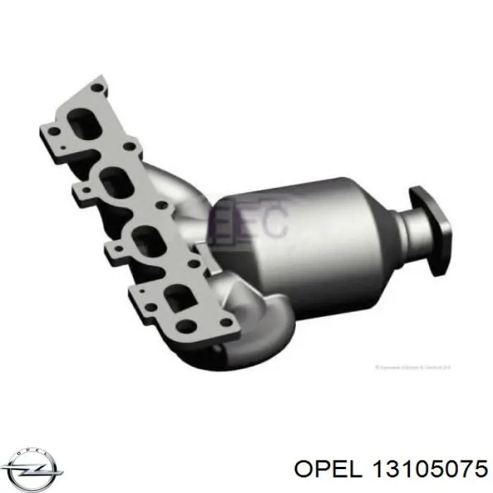 Каталізатор 13105075 Opel