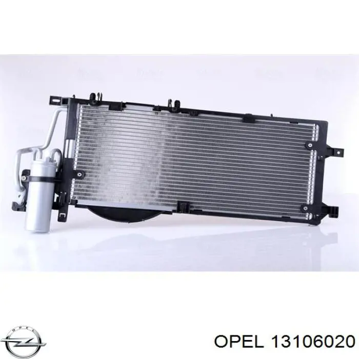 Конденсатор кондиціонера Opel 13106020 ціна, від 88.23 USD