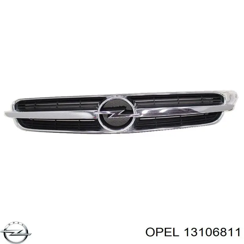 Решетка радиатора на Opel Vectra C 