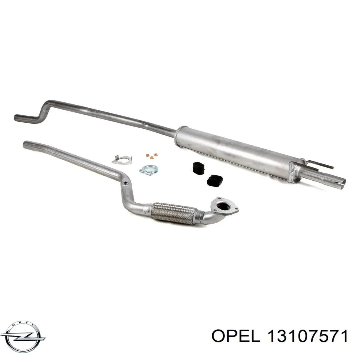 13107571 Opel Середній глушник