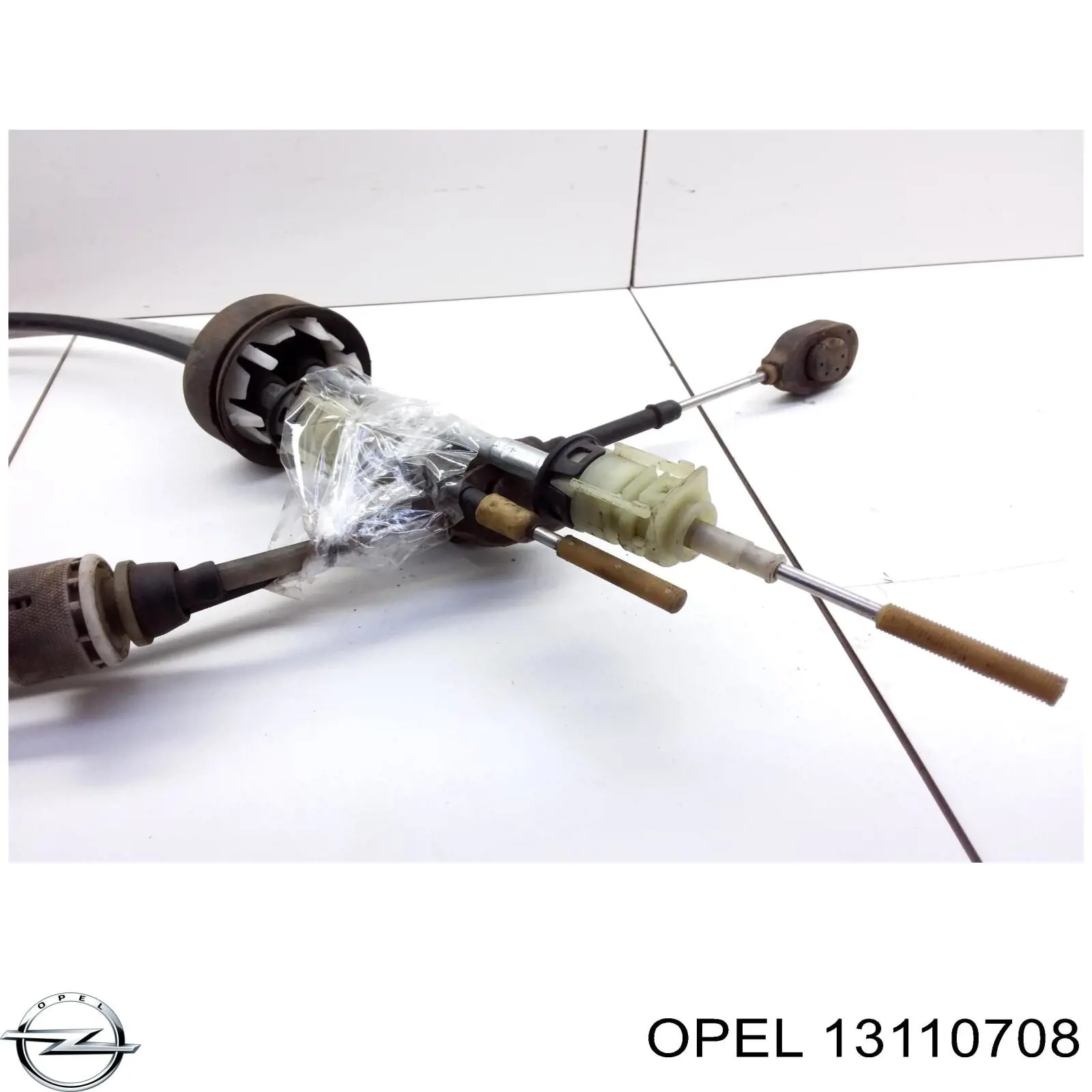 Трос перемикання передач, вибору передачі 13110708 Opel