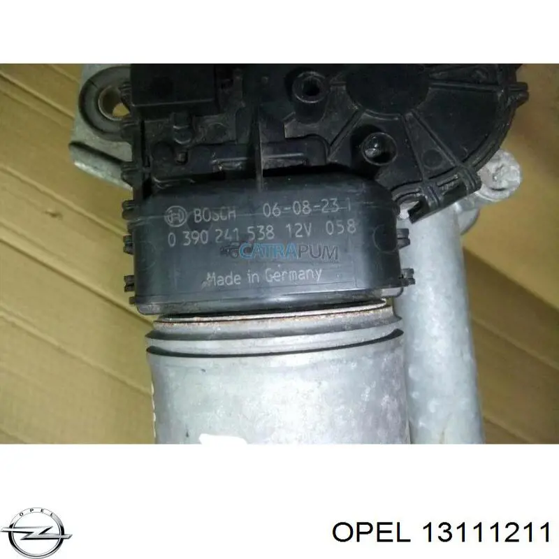 Трапеція двірників Opel 13111211