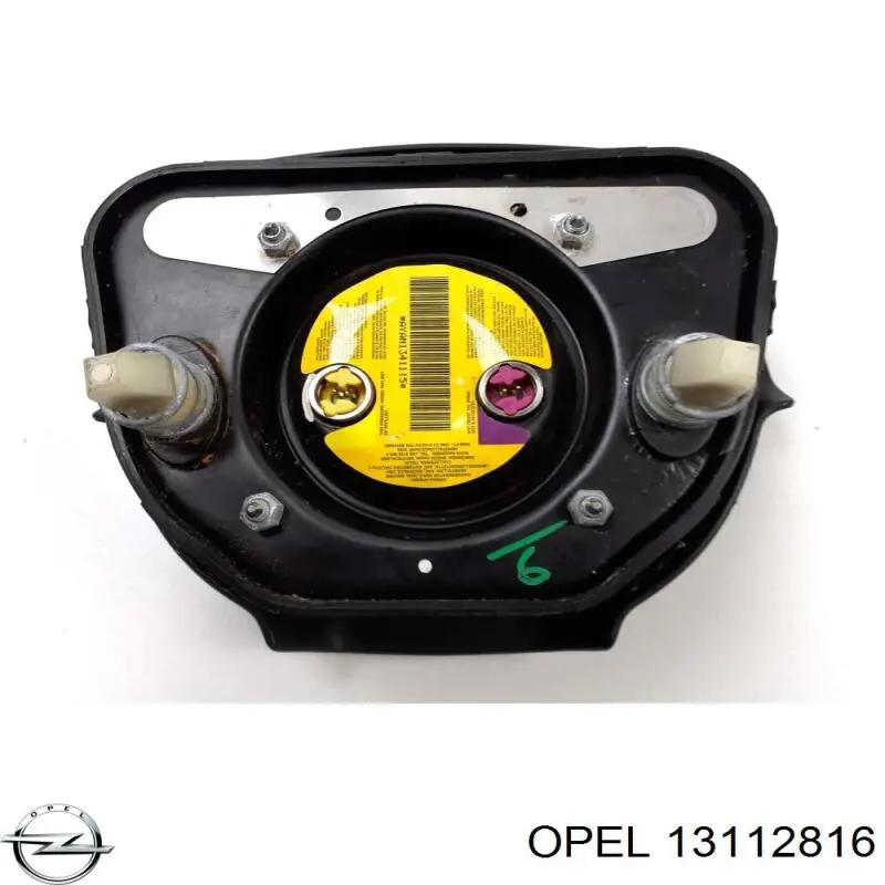 13112816 Opel Подушка безпеки, водійська, AIRBAG