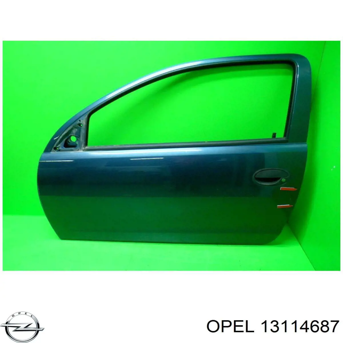 Двері передні, ліві Opel Corsa 100 (F08, F68) (Опель Корса)