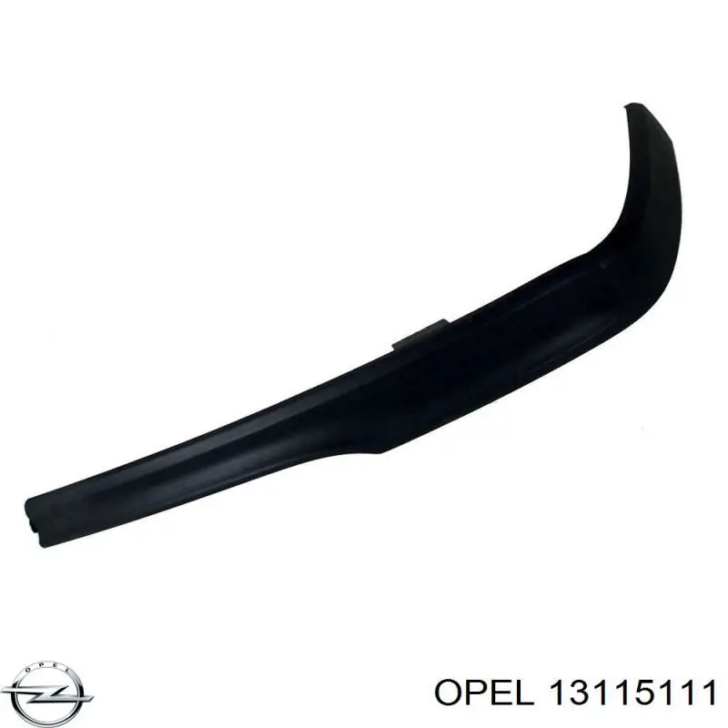 Спойлер переднього бампера, правий Opel 1400692 ціна, від 84.32 USD