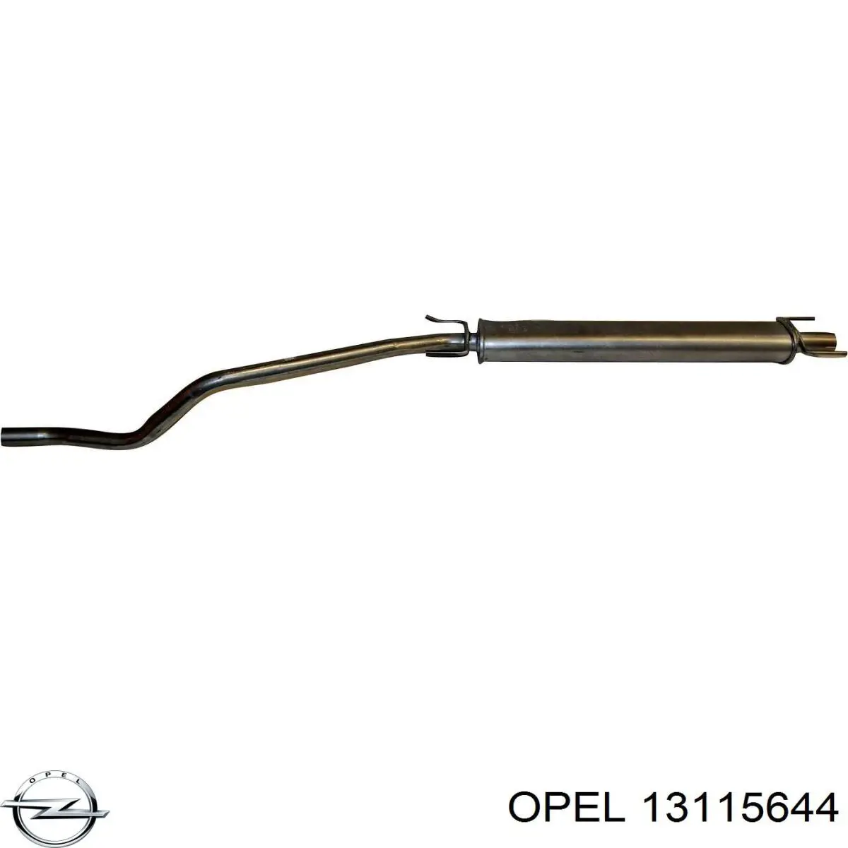 Купити 13115644 Opel Вихлопна труба