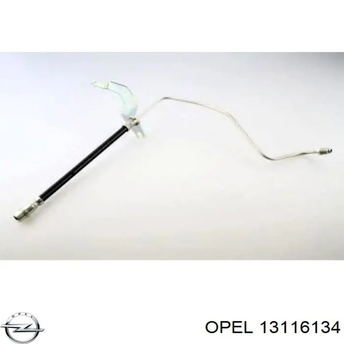 13116134 Opel Шланг гальмівний задній, правий