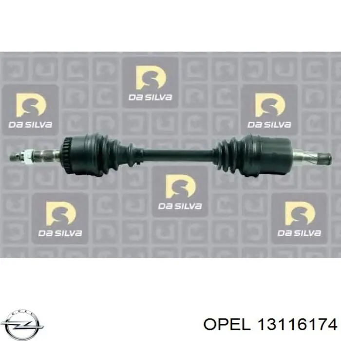 Купити 13116174 Opel Ліва піввісь