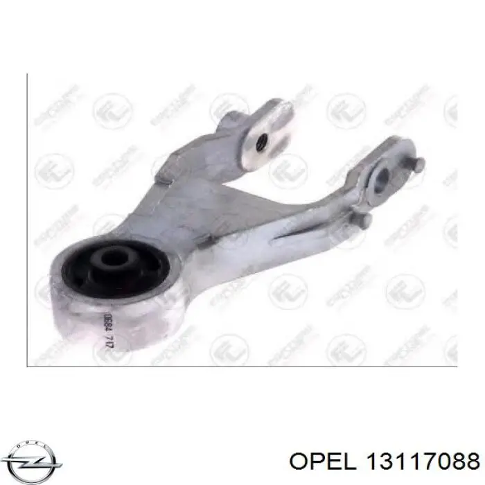 13117088 Opel подушка (опора двигуна, задня)