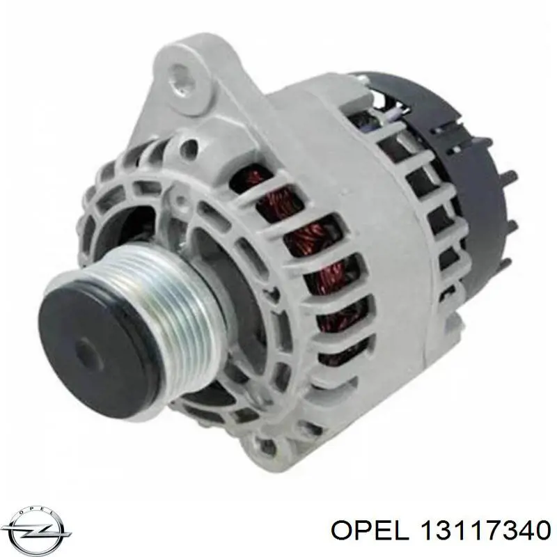 Генератор Opel 13117340 ціна, від 88.68 USD