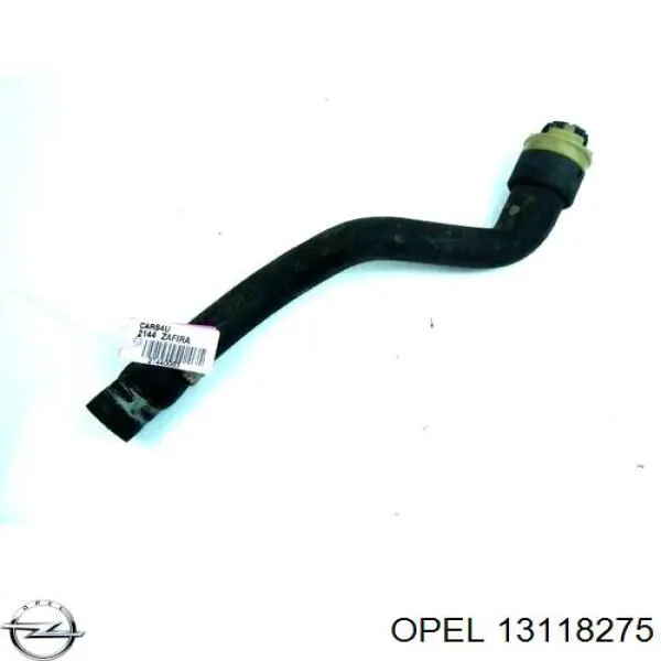 13118275 Opel шланг радіатора опалювача/пічки, обратка