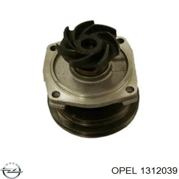 1312039 Opel супорт радіатора в зборі/монтажна панель кріплення фар