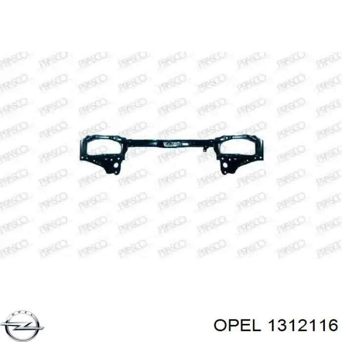 Телевізор правий Opel 1312116 ціна, від 28.97 USD
