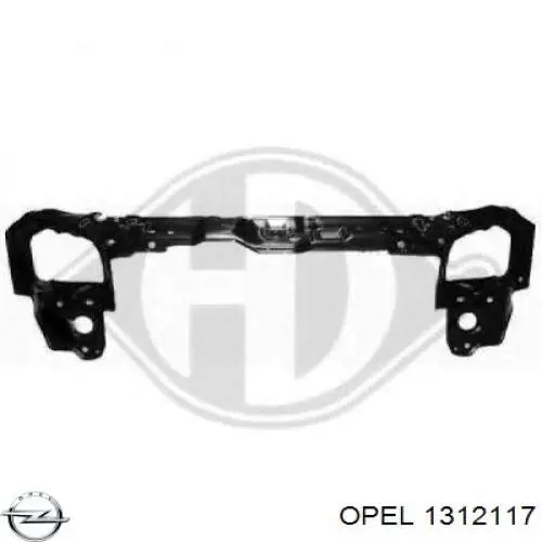 Рамка радіатора верхня Polcar 555604 ціна, від 24.25 USD