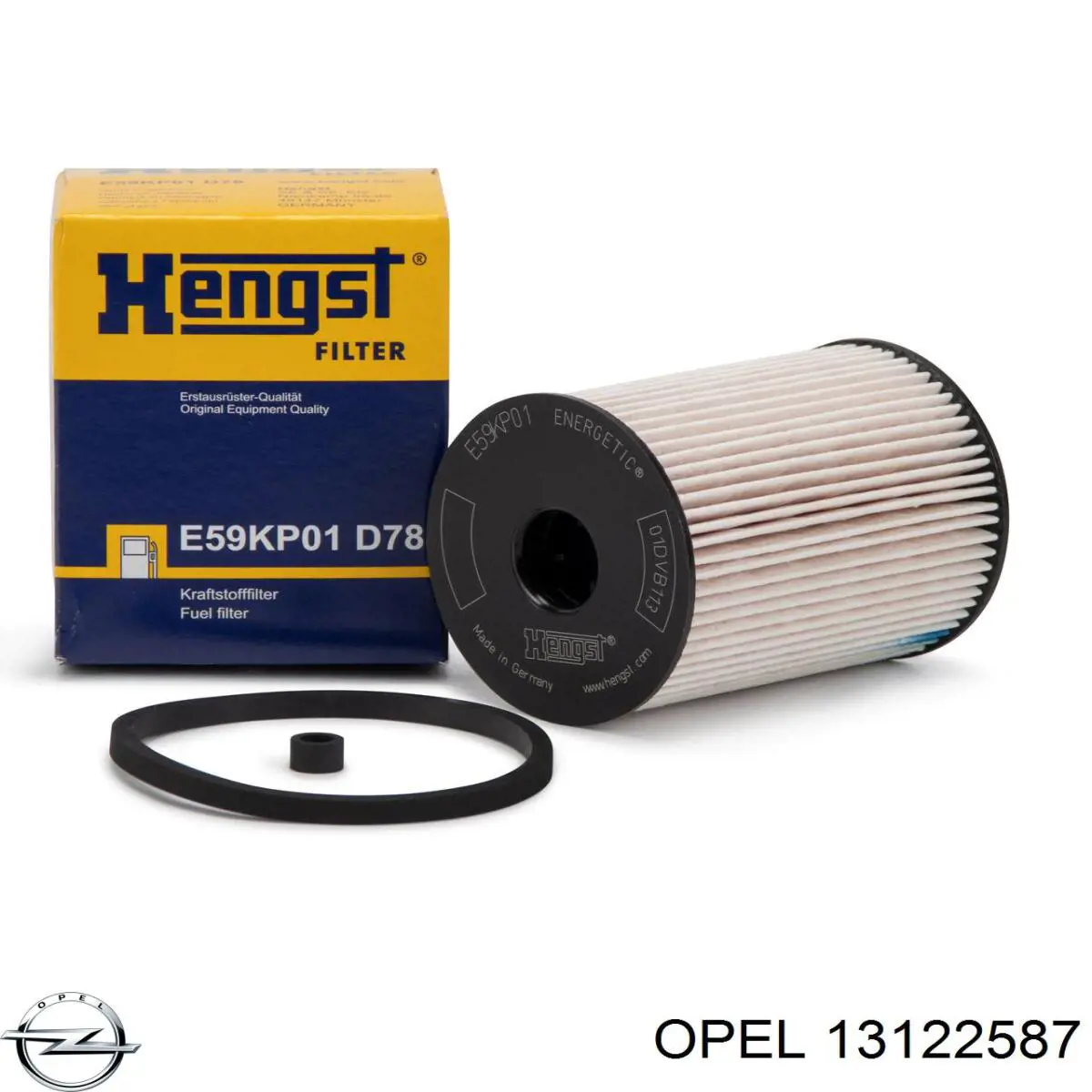 Корпус паливного фільтра Opel 13122587 ціна, від 99.93 USD