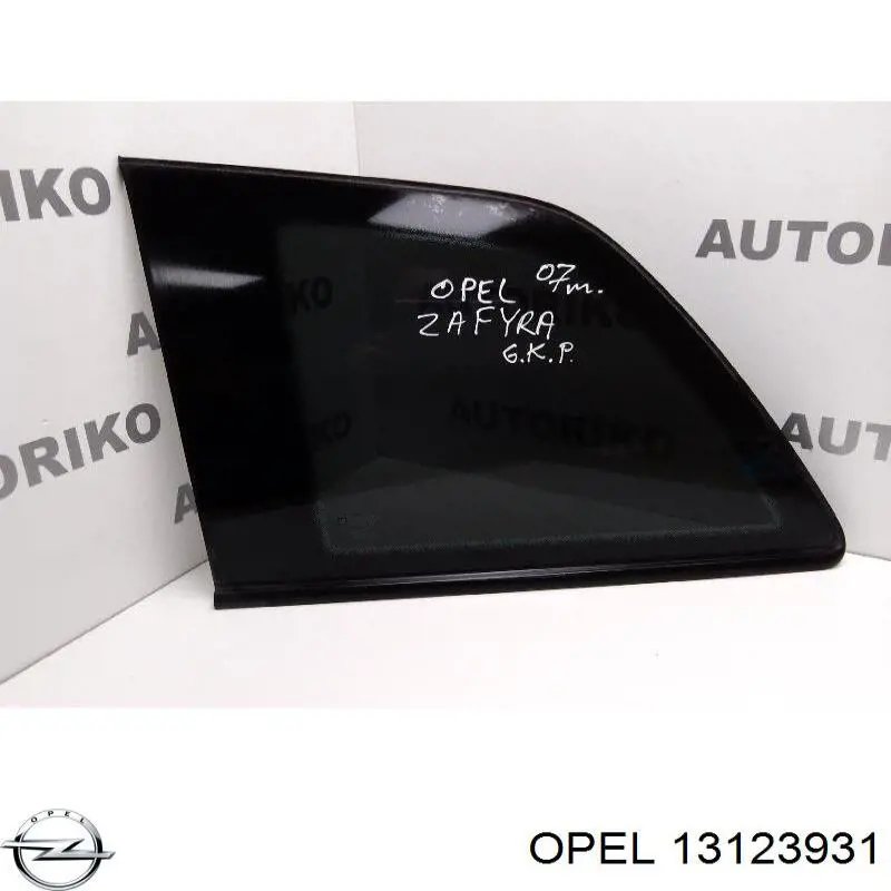 Скло багажника, ліве Opel 5161475 ціна, від 65.88 USD