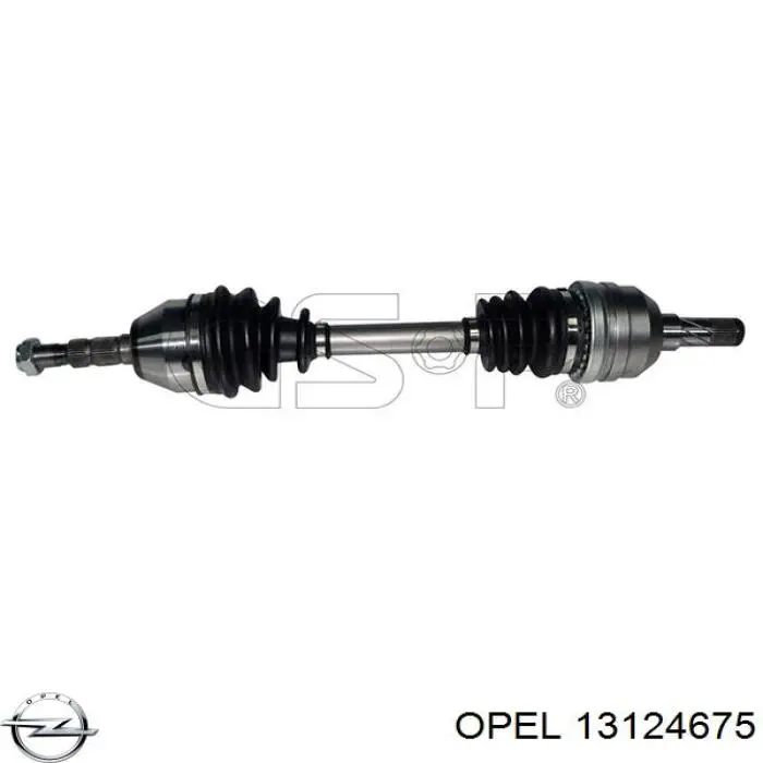 Привід передній лівий Opel 13124675 ціна, від 76.77 USD