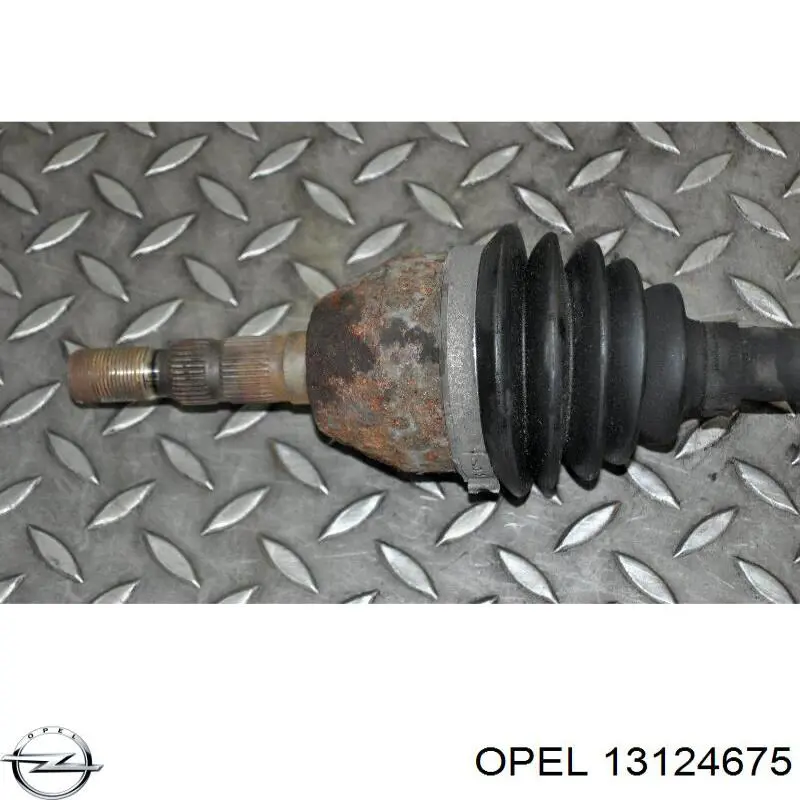 13124675 Opel Привід лівий