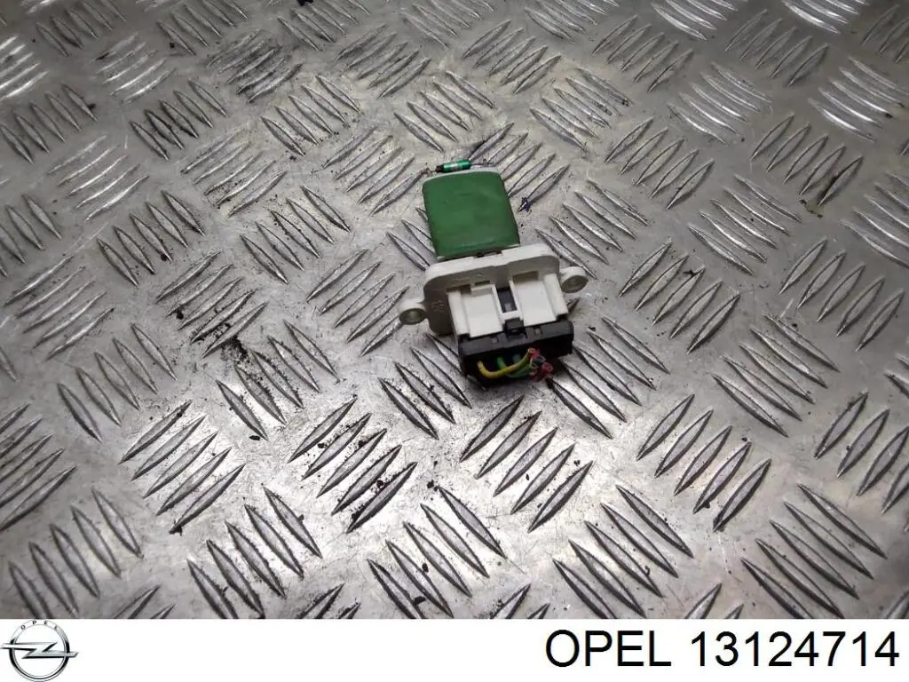 13124714 Opel Регулятор оборотів пічки