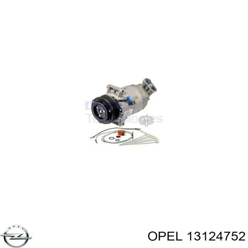 Компресор системи кондиціювання Opel 13124752 ціна, від 134.46 USD