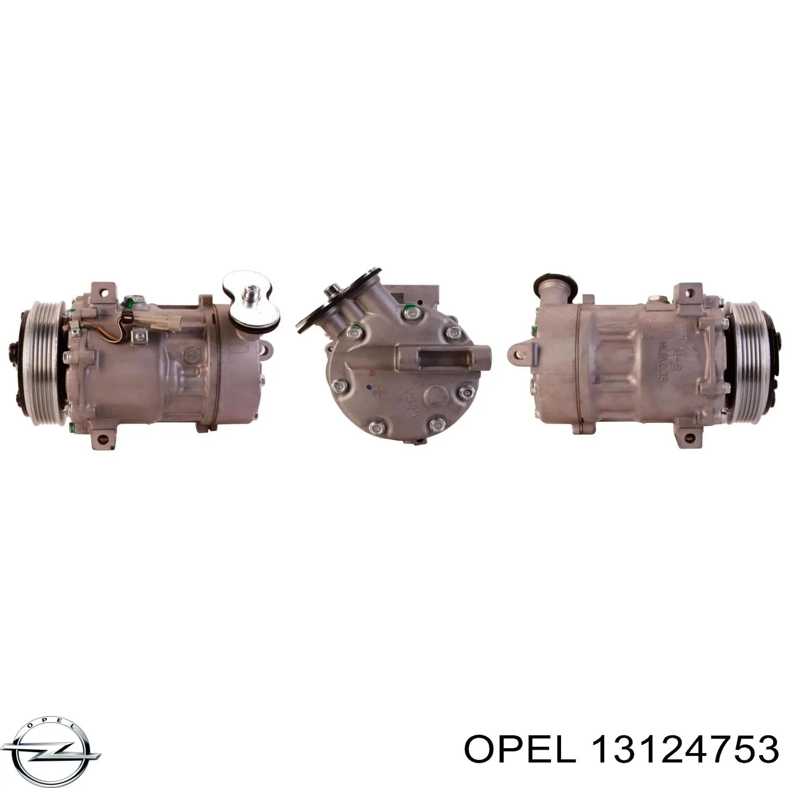 Купити 13124753 Opel Компресор кліматичної установки