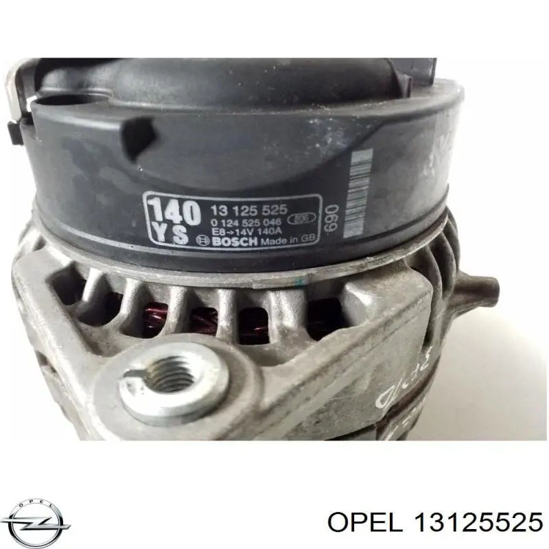 Купити 13125525 Opel Генератор