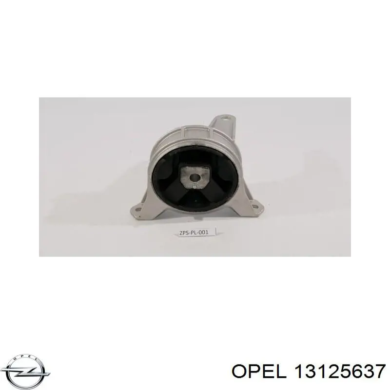 13125637 Opel подушка (опора двигуна, права)