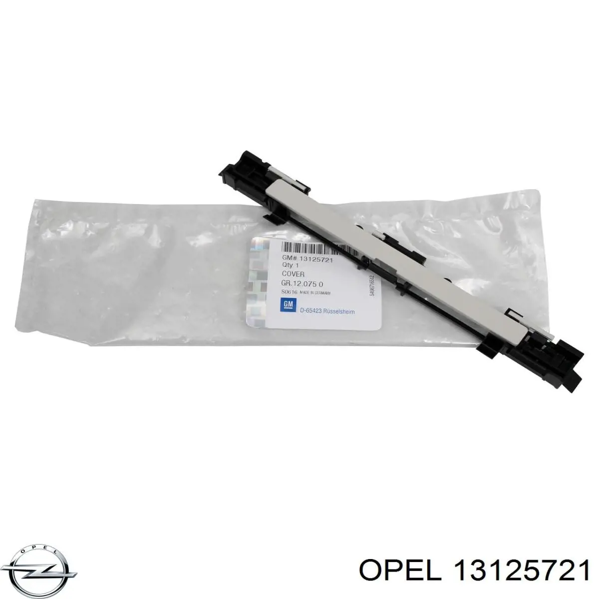 Купити 13125721 Opel Заглушка рейки/рейлинга багажника даху, передня