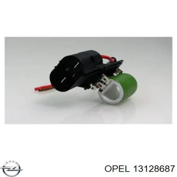 13128687 Opel двигун вентилятора системи охолодження