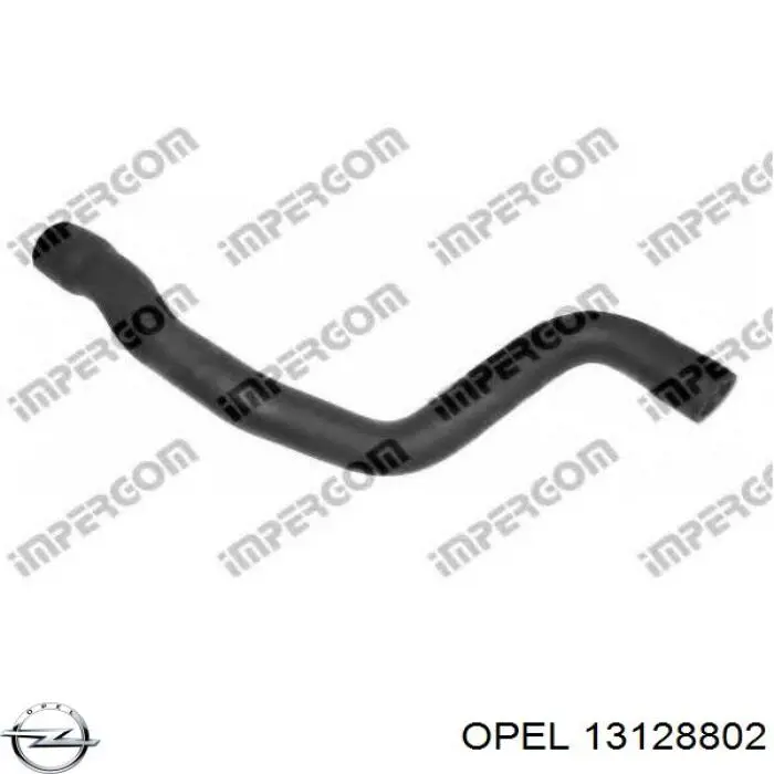 Шланг/патрубок радіатора охолодження, нижній Opel 13128802 ціна, від 17.41 USD