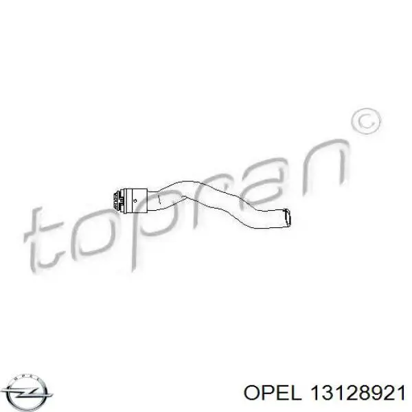 Шланг радіатора опалювача/пічки, подача Opel 13128921 ціна, від 14.24 USD