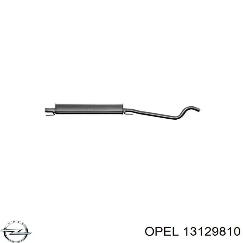Купити 13129810 Opel Вихлоп