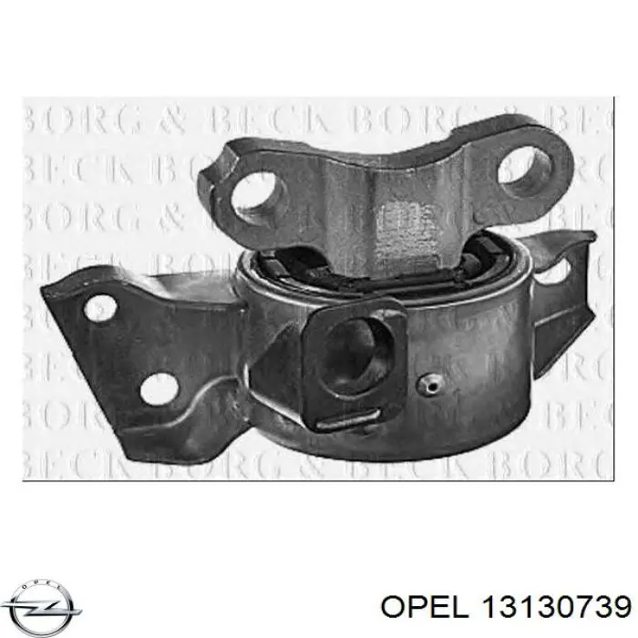 13130739 Opel подушка (опора двигуна, права)