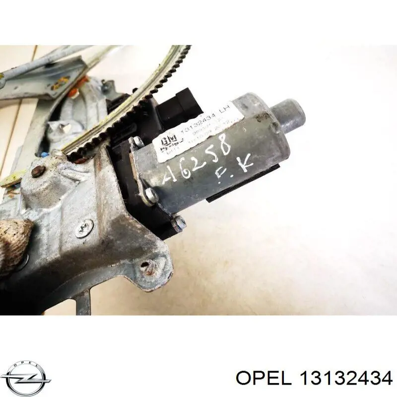 13132434 Opel двигун склопідіймача двері передньої, лівої