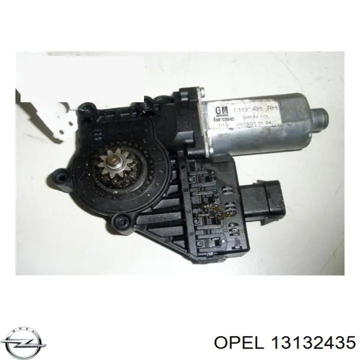 Двигун склопідіймача двері передньої, правої Opel 13132435 ціна, від 788.38 UAH