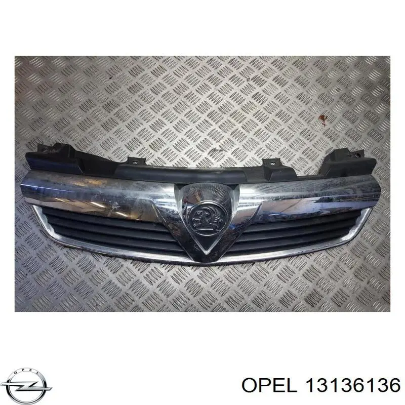 Облицювання радіатора Opel 13136136 ціна, від 50.73 USD